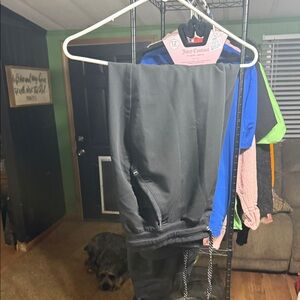 Jaanuu Dark Gray Apparel jogger scrub pants